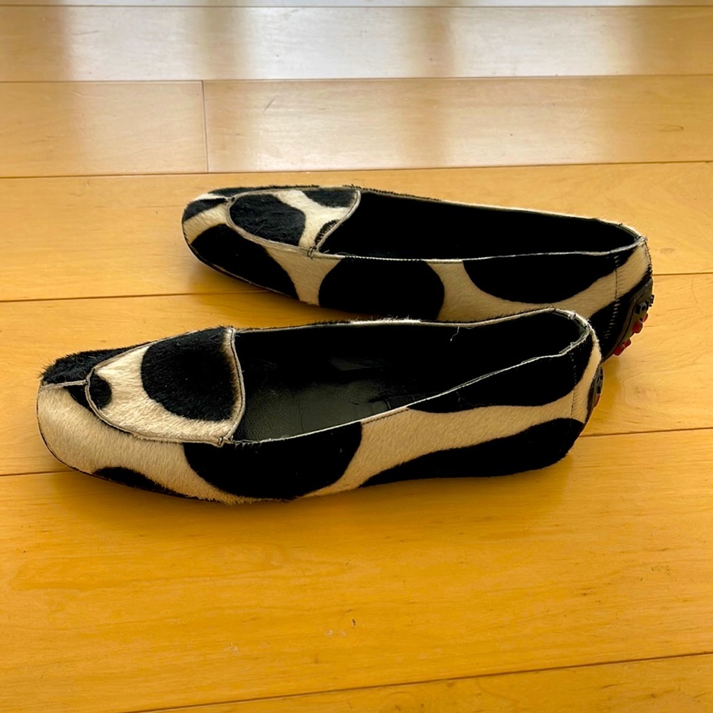 Driving loafer made of cowhide